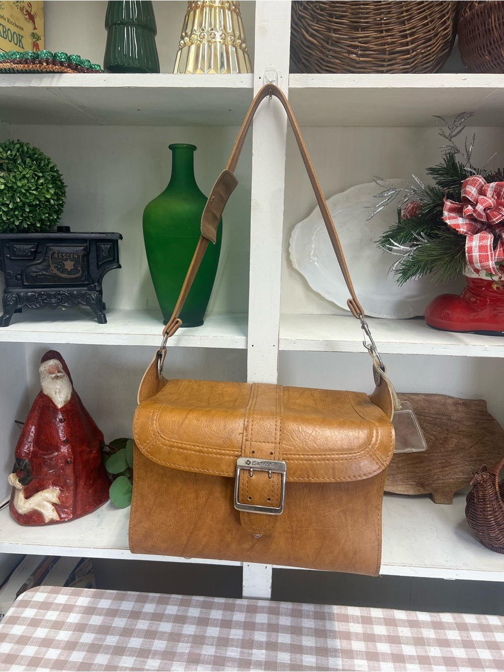 Vintage samsonite traincase luggage scandia brown retro makeup case grandma core